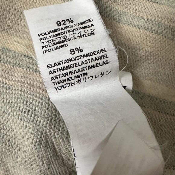 Zara Knitwear Striped Sleeveless Turtleneck – Stretch Fit, Retro Neutrals - Picture 7 of 7